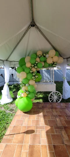 Organic garland