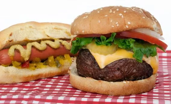 Burger / hot dog stations
