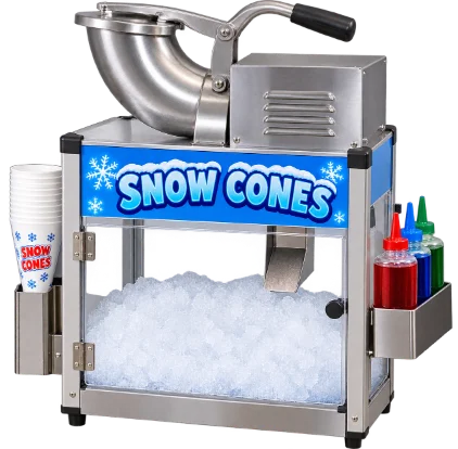 Snow cone machine